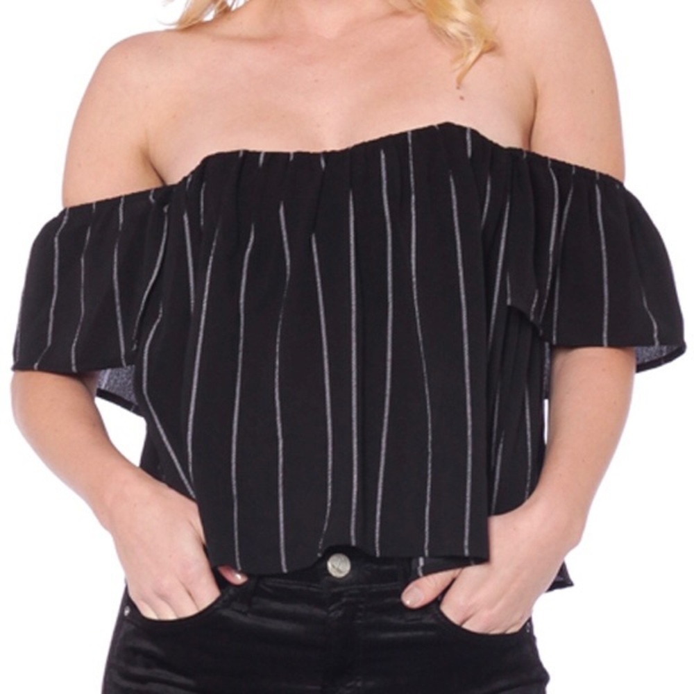 Ootdfash Off Shoulder Top